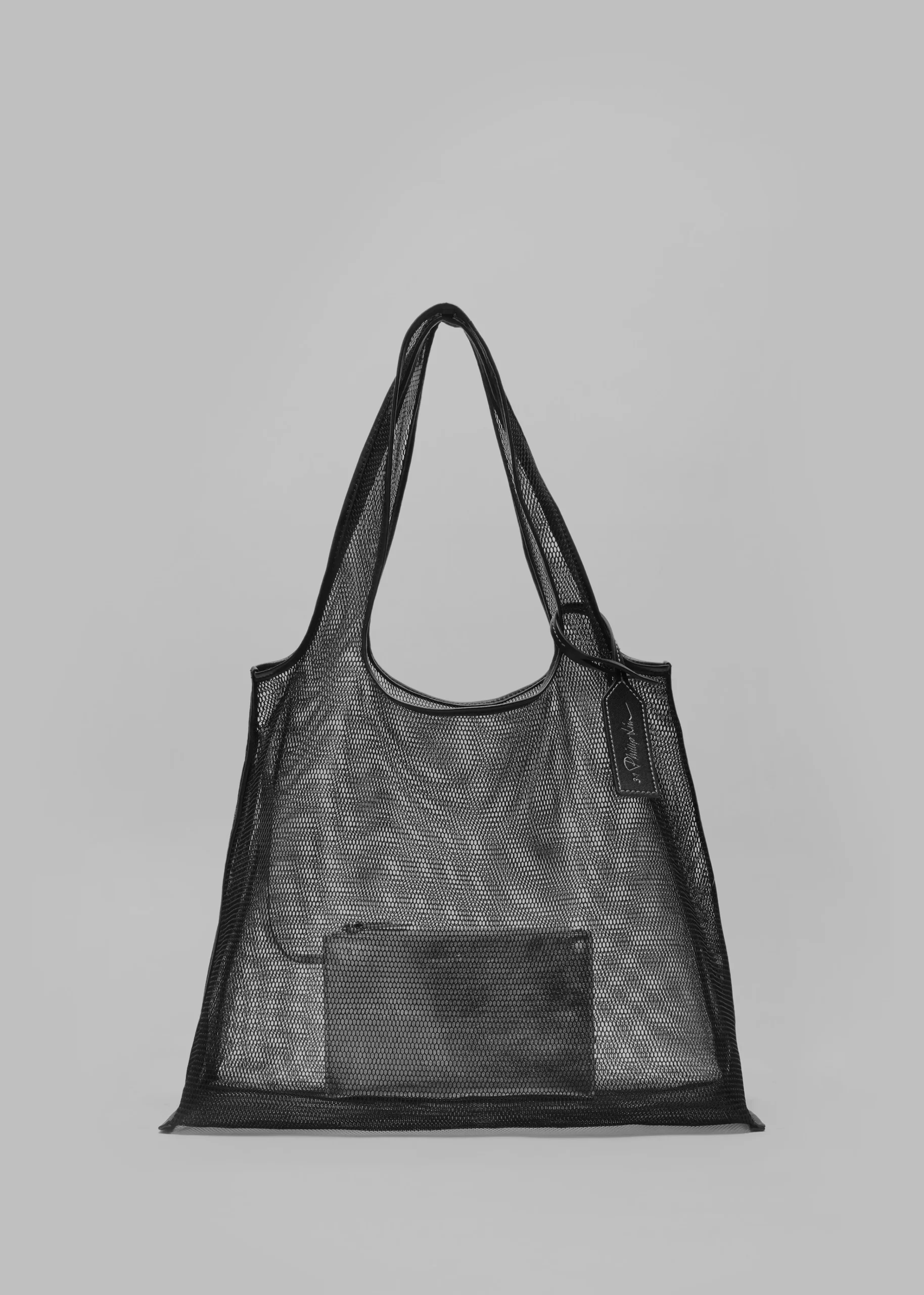 The Frankie Shop 3.1 Phillip Lim Mesh Market Tote Black Outlet