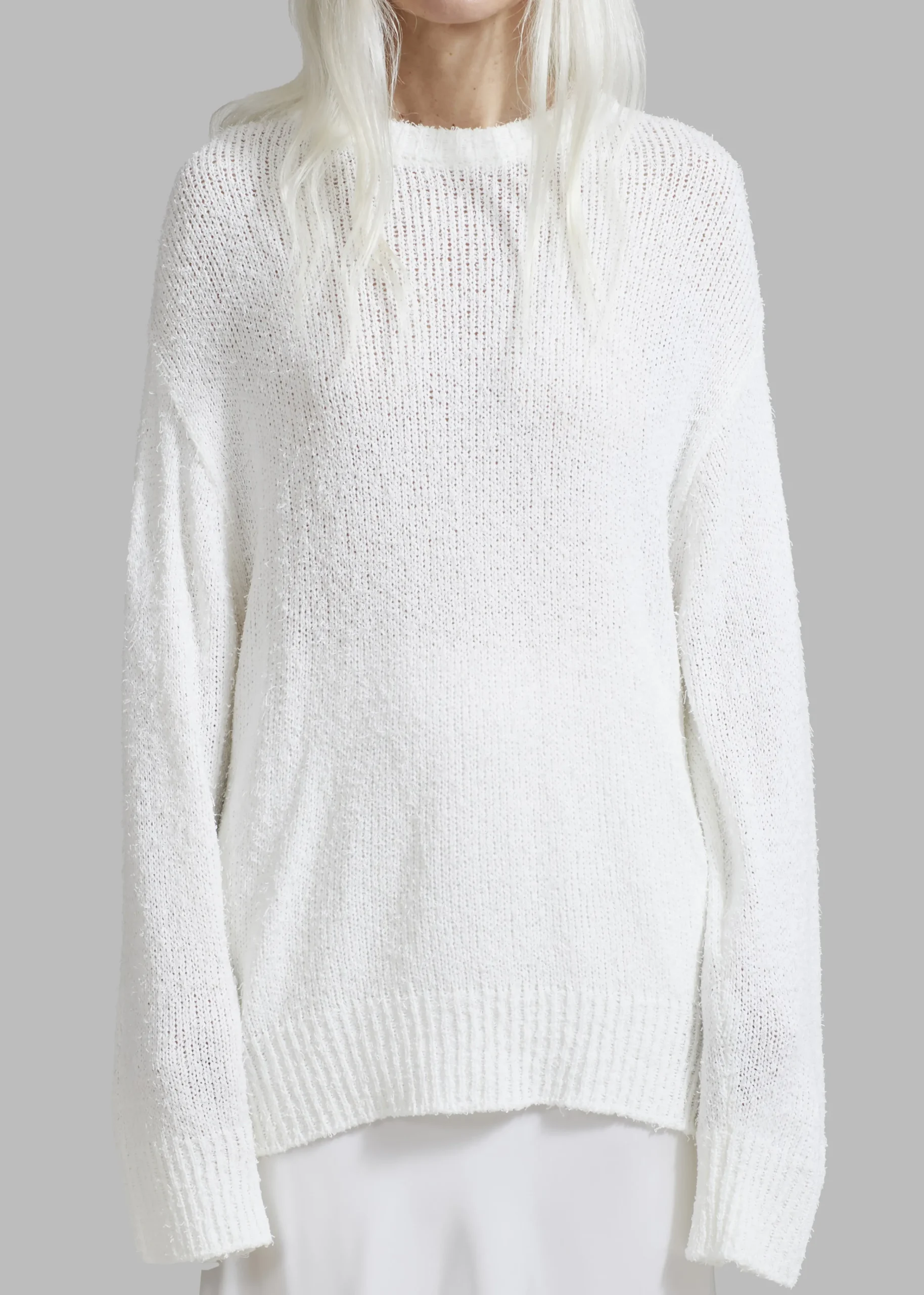 The Frankie Shop Ahine Sweater White Hot