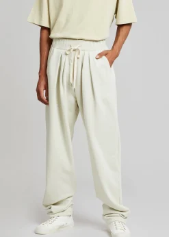 The Frankie Shop Alec Pleated Jogger Pants Beige Discount