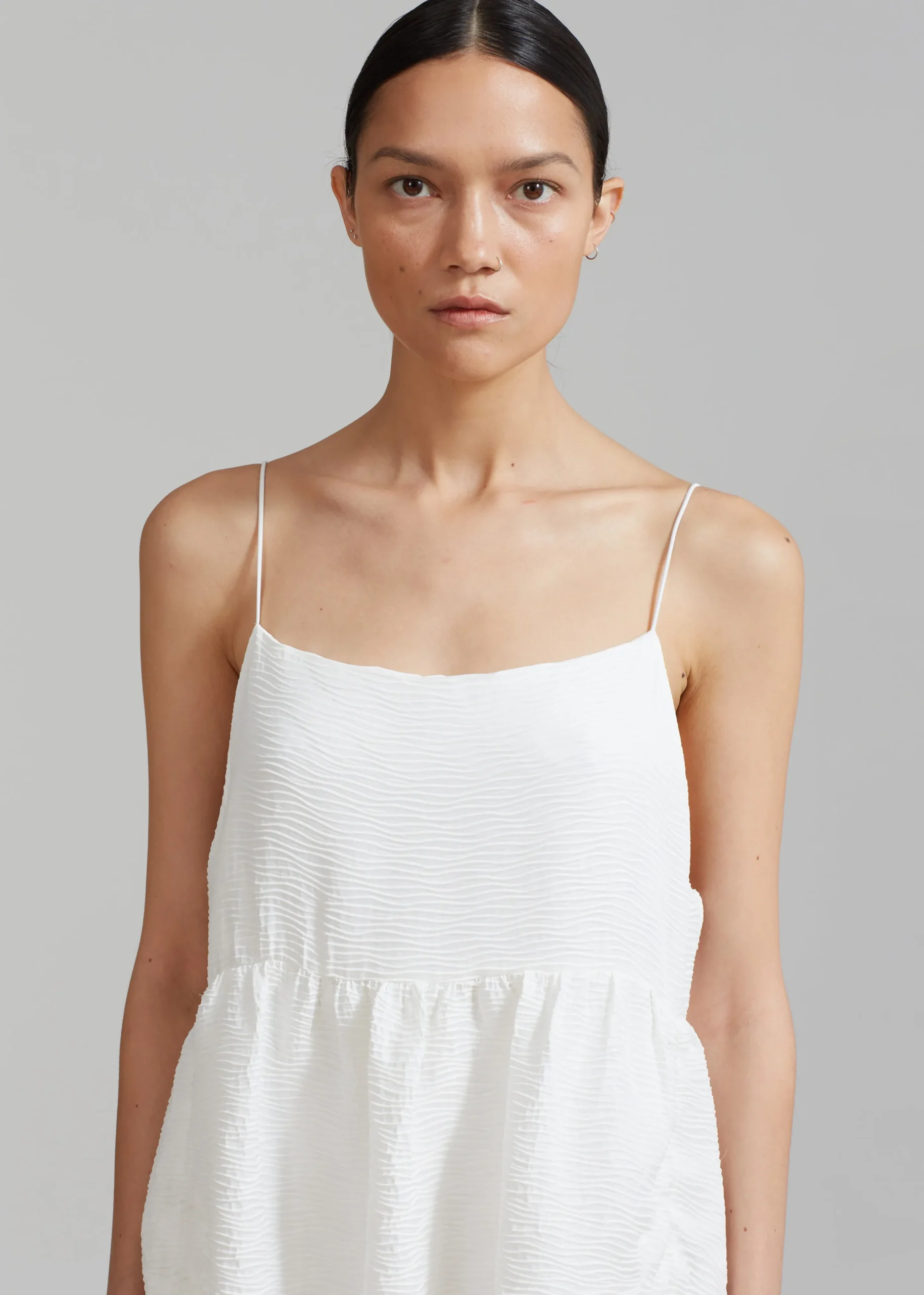 The Frankie Shop Alisa Pocket Mini Dress White Sale