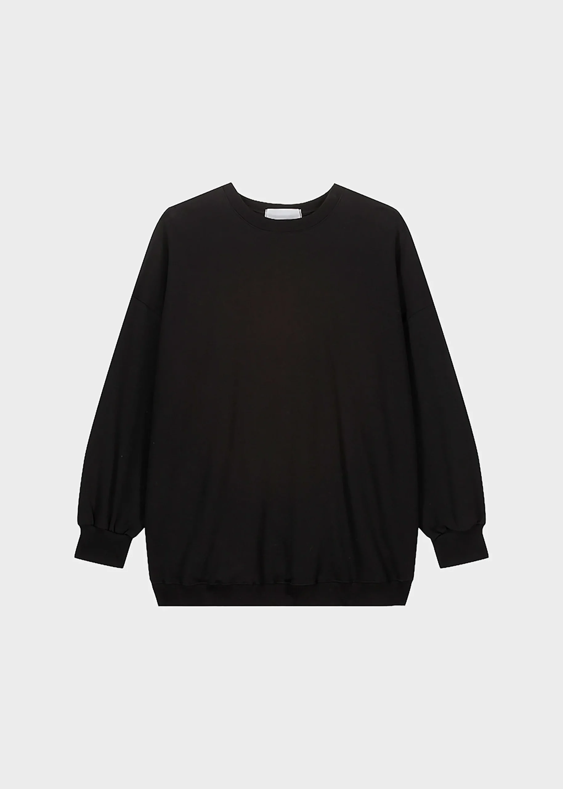 The Frankie Shop Aliz Open Back Sweatshirt Black Clearance