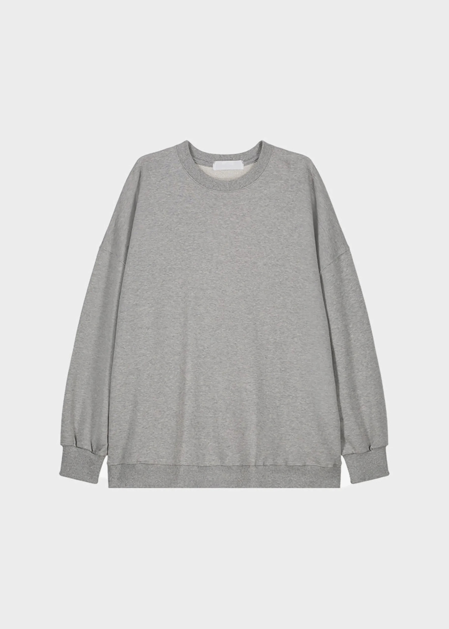 The Frankie Shop Aliz Open Back Sweatshirt Grey Best