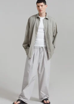 The Frankie Shop Amomento Drawstring Pants Grey Discount