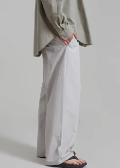 The Frankie Shop Amomento Drawstring Pants Grey Discount