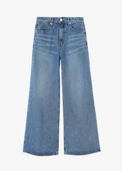 The Frankie Shop Amsterdam Wide Jeans Medium Wash Best