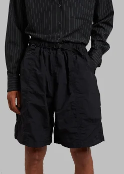 The Frankie Shop Arel Buckle Shorts Black Hot