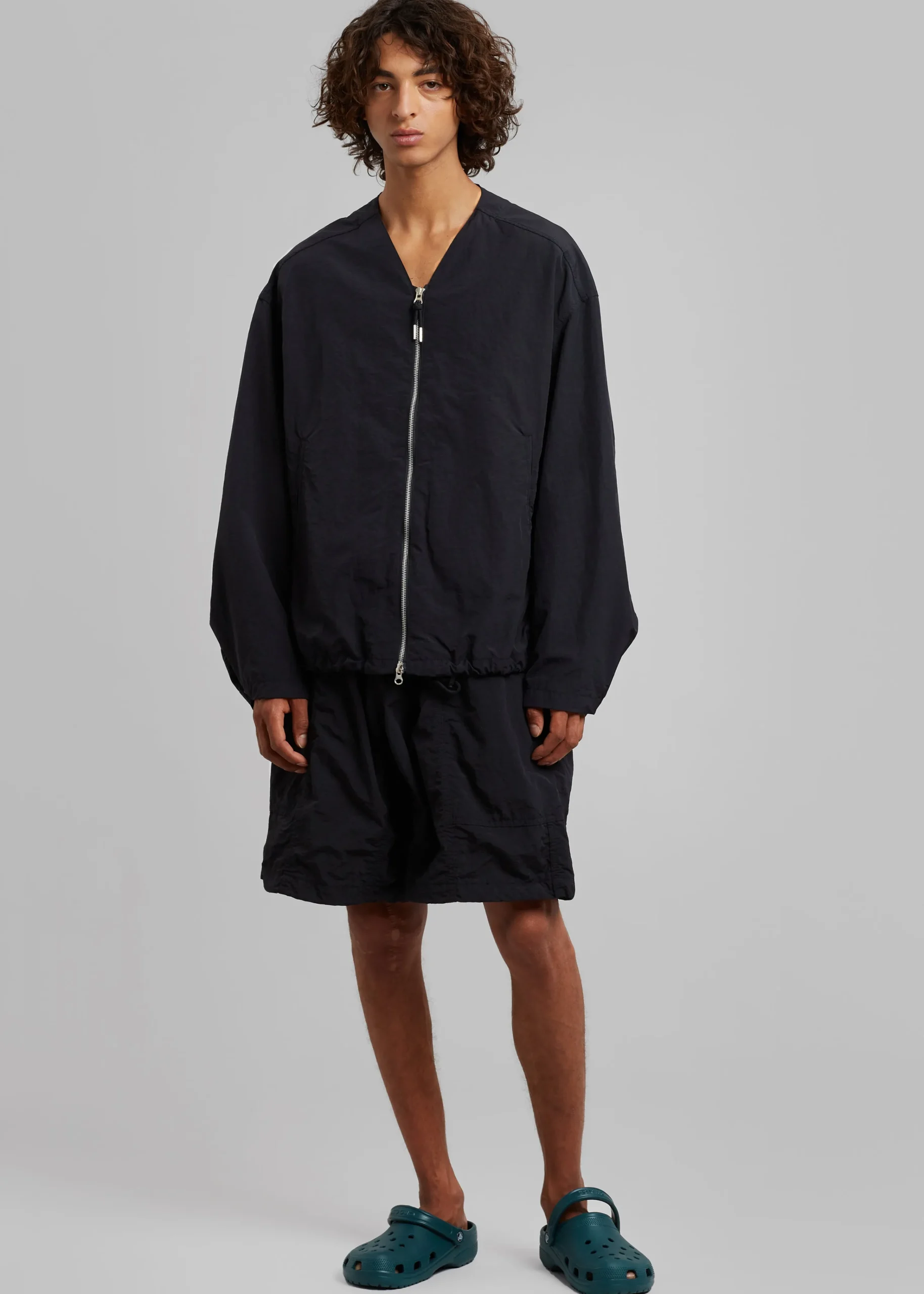 The Frankie Shop Arel Zipper Jacket Black Best