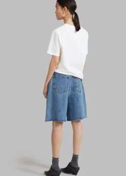 The Frankie Shop Aubrey Shorts Medium Wash Best