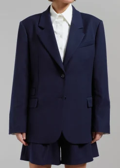 The Frankie Shop Avalon Blazer Navy Online