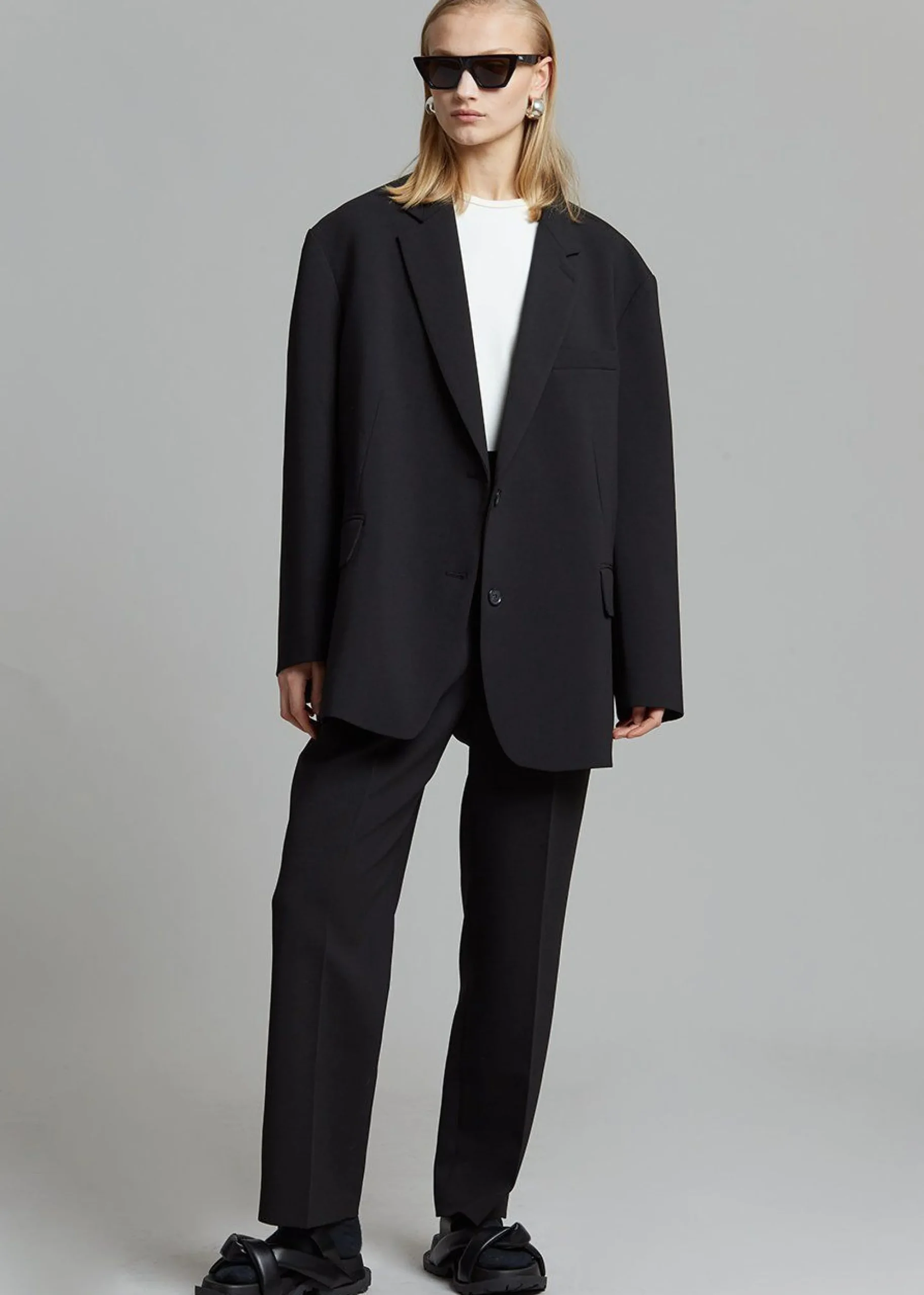 The Frankie Shop Bea Blazer Black Outlet