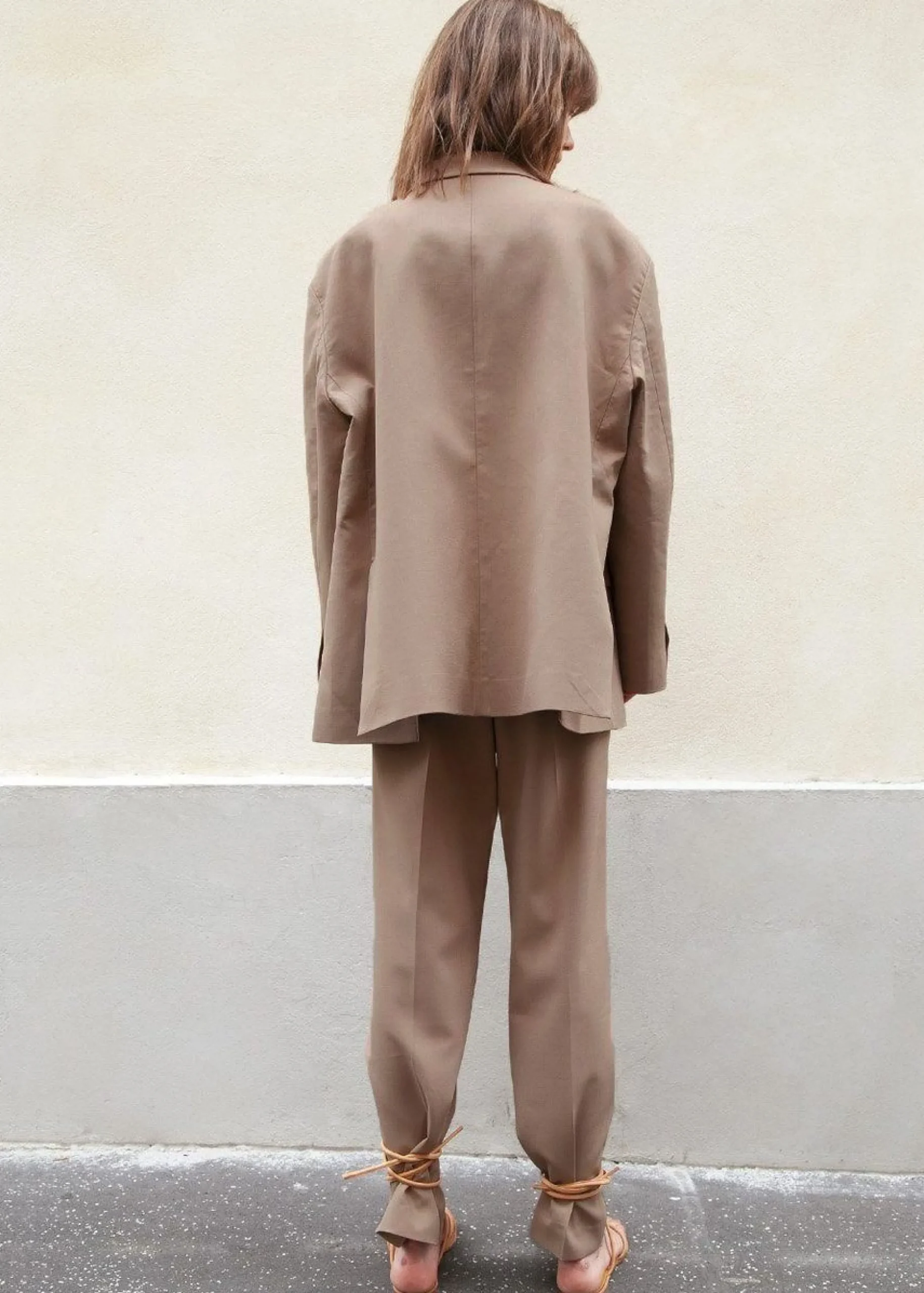 The Frankie Shop Bea Blazer Latte New