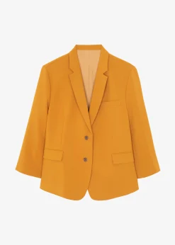 The Frankie Shop Bea Blazer Mustard Clearance
