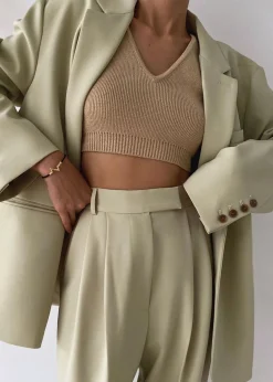 The Frankie Shop Bea Blazer Melon Sale
