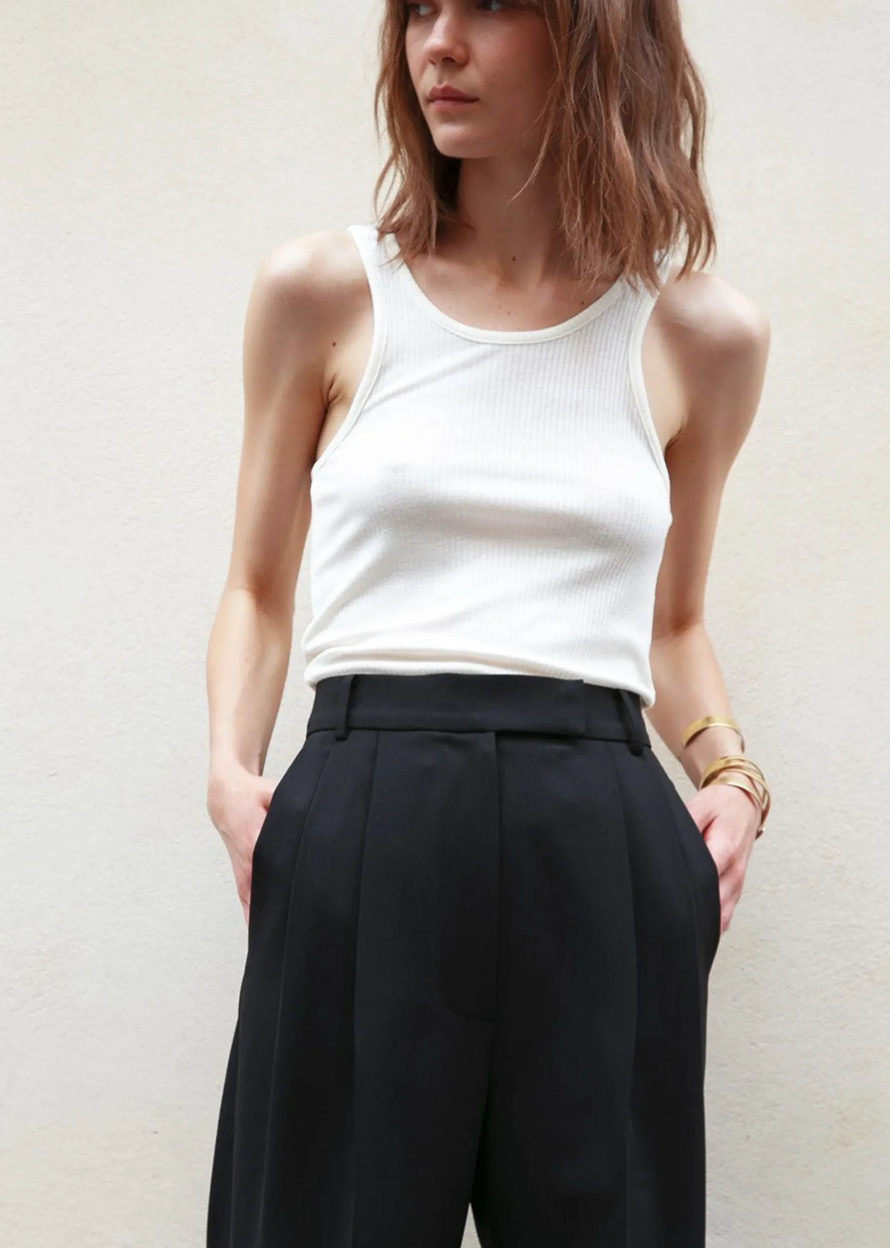 The Frankie Shop Bea Suit Pants Black Clearance