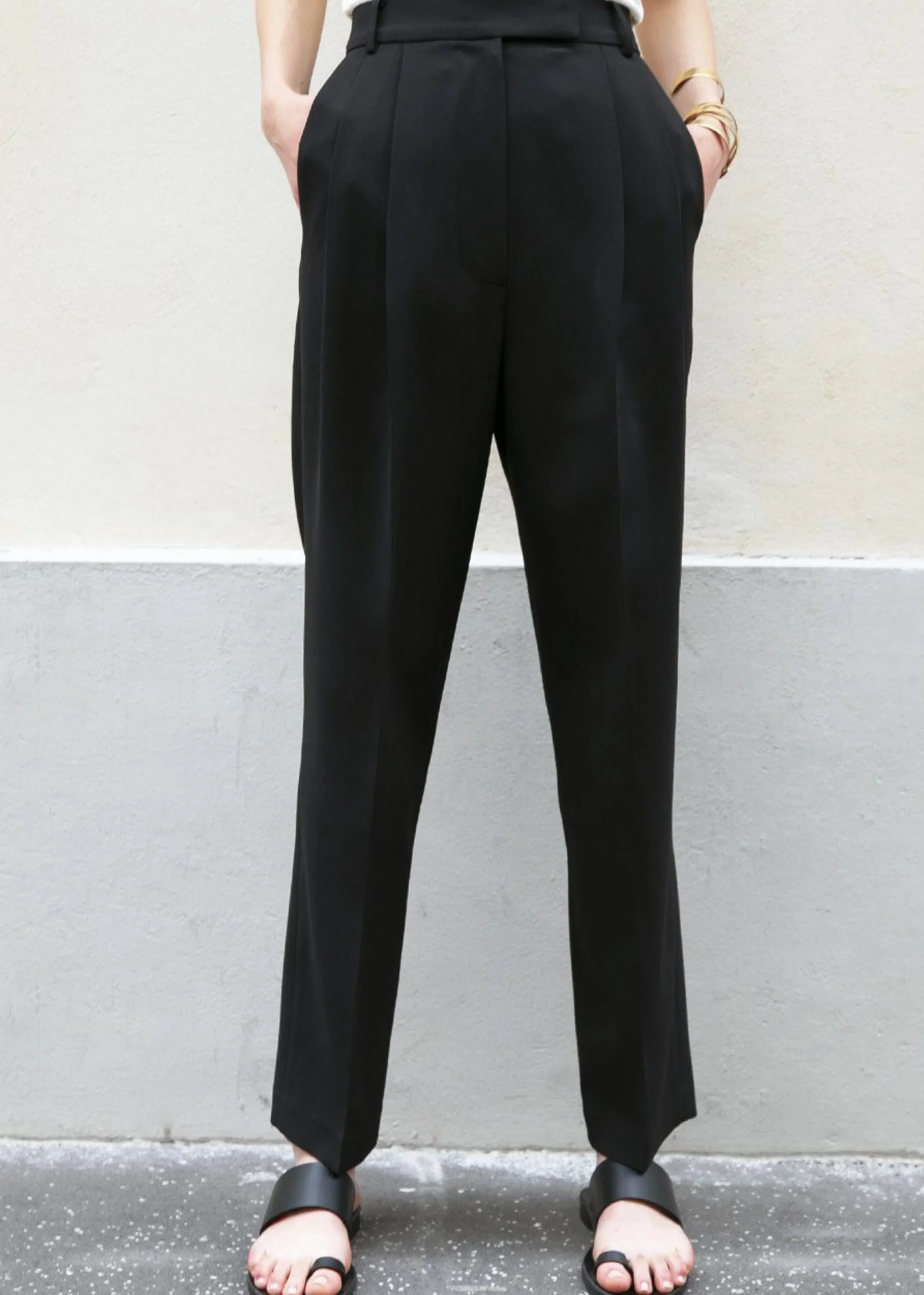The Frankie Shop Bea Suit Pants Black Clearance