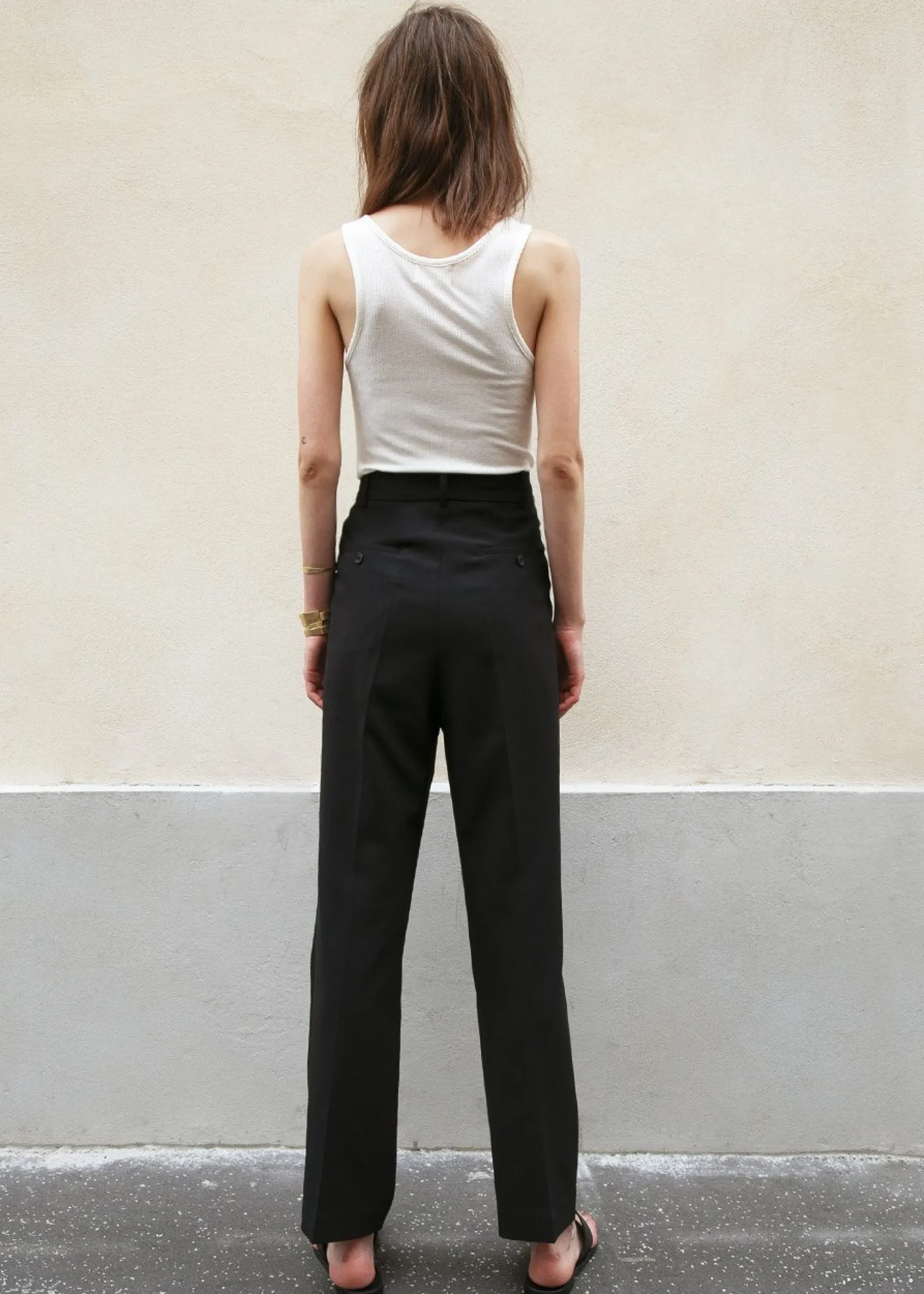 The Frankie Shop Bea Suit Pants Black Clearance