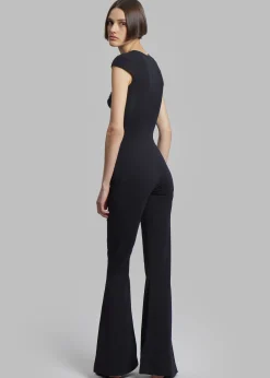 The Frankie Shop Beaufille Baes Catsuit Black Outlet