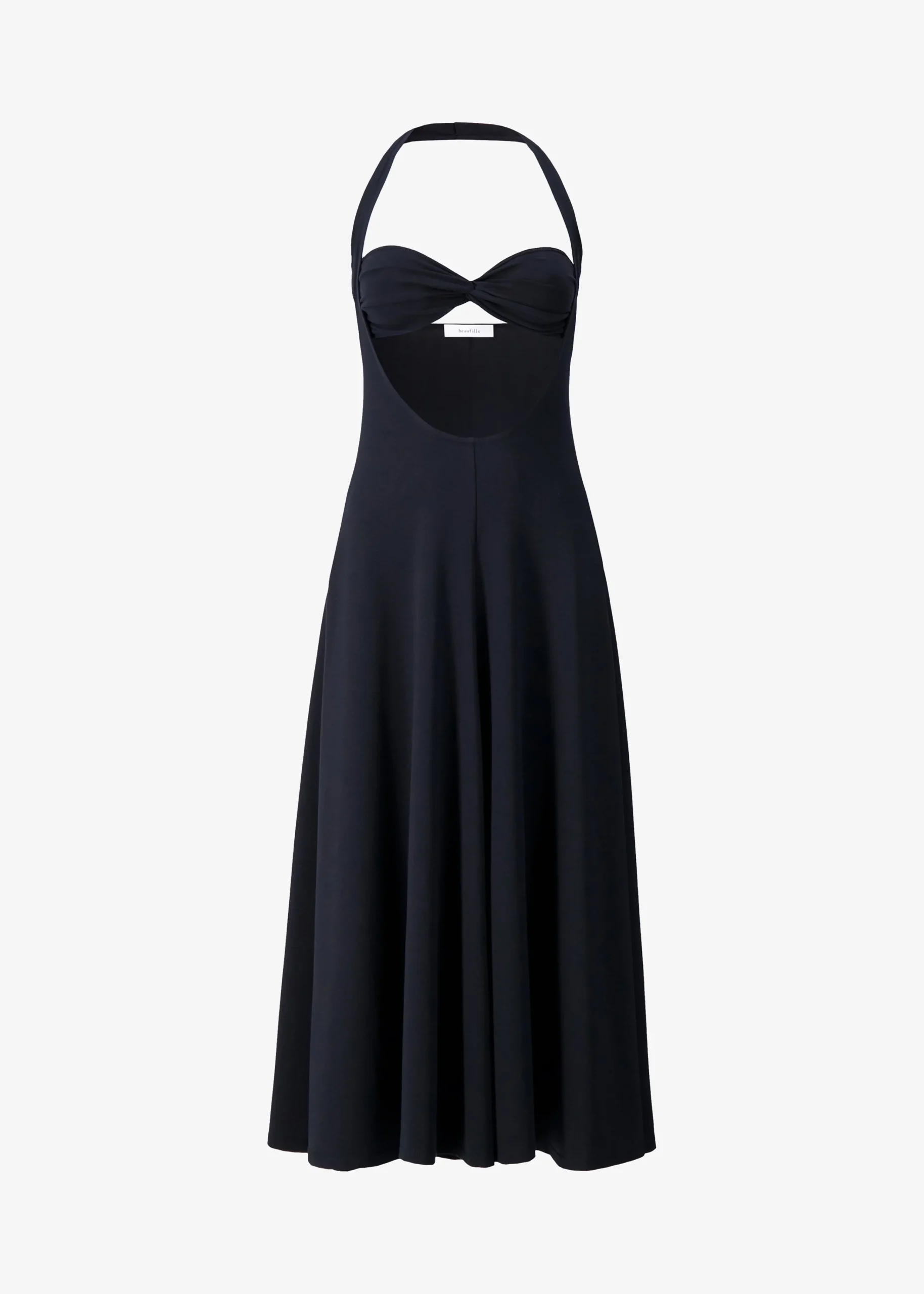 The Frankie Shop Beaufille Baes Halter Dress Black Best
