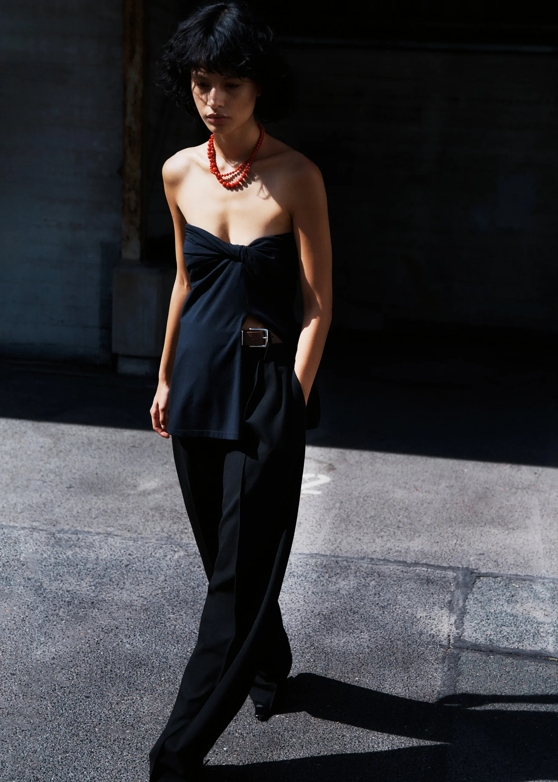 The Frankie Shop Beaufille Zeno Blouse Black Online