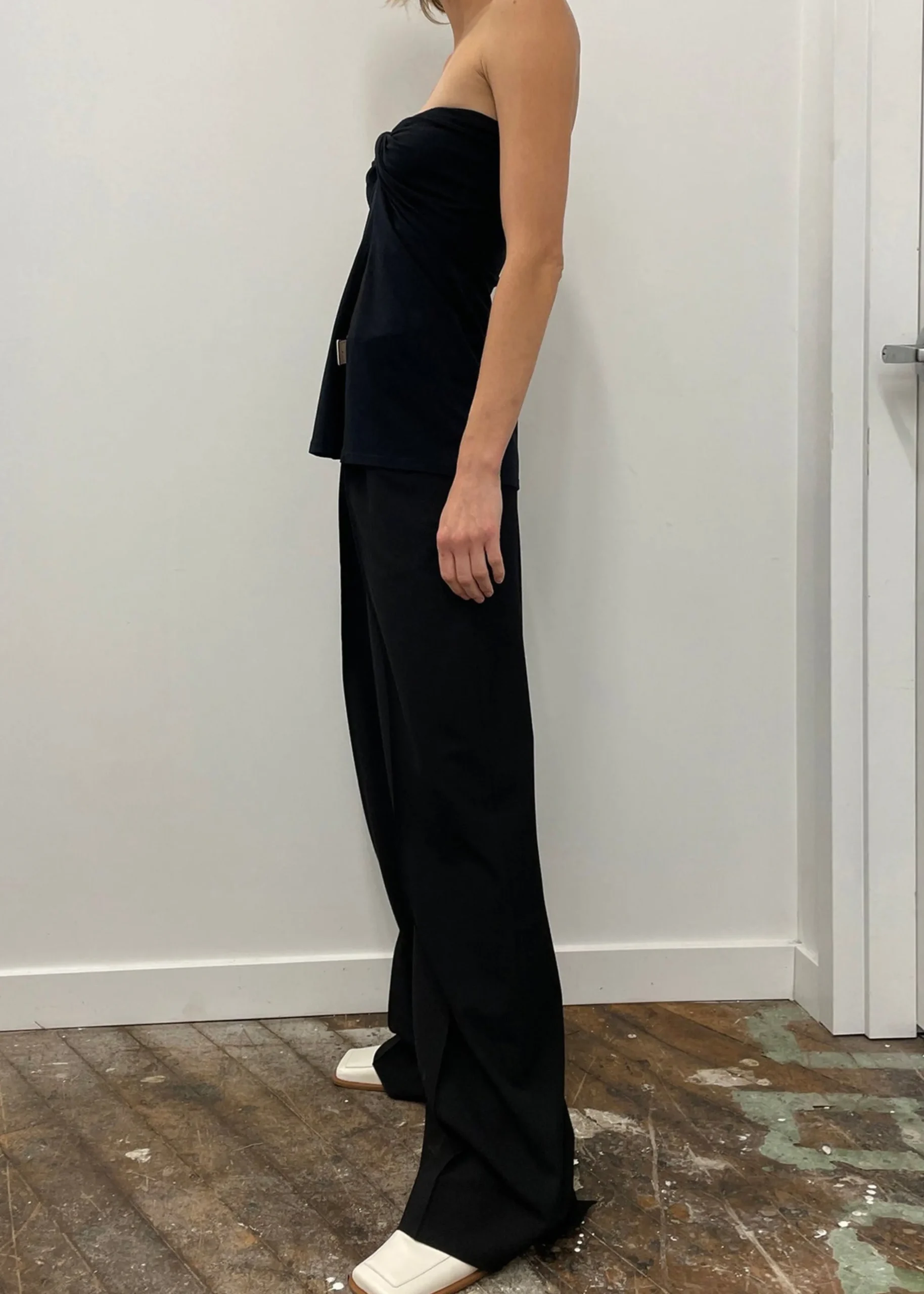 The Frankie Shop Beaufille Zeno Blouse Black Online