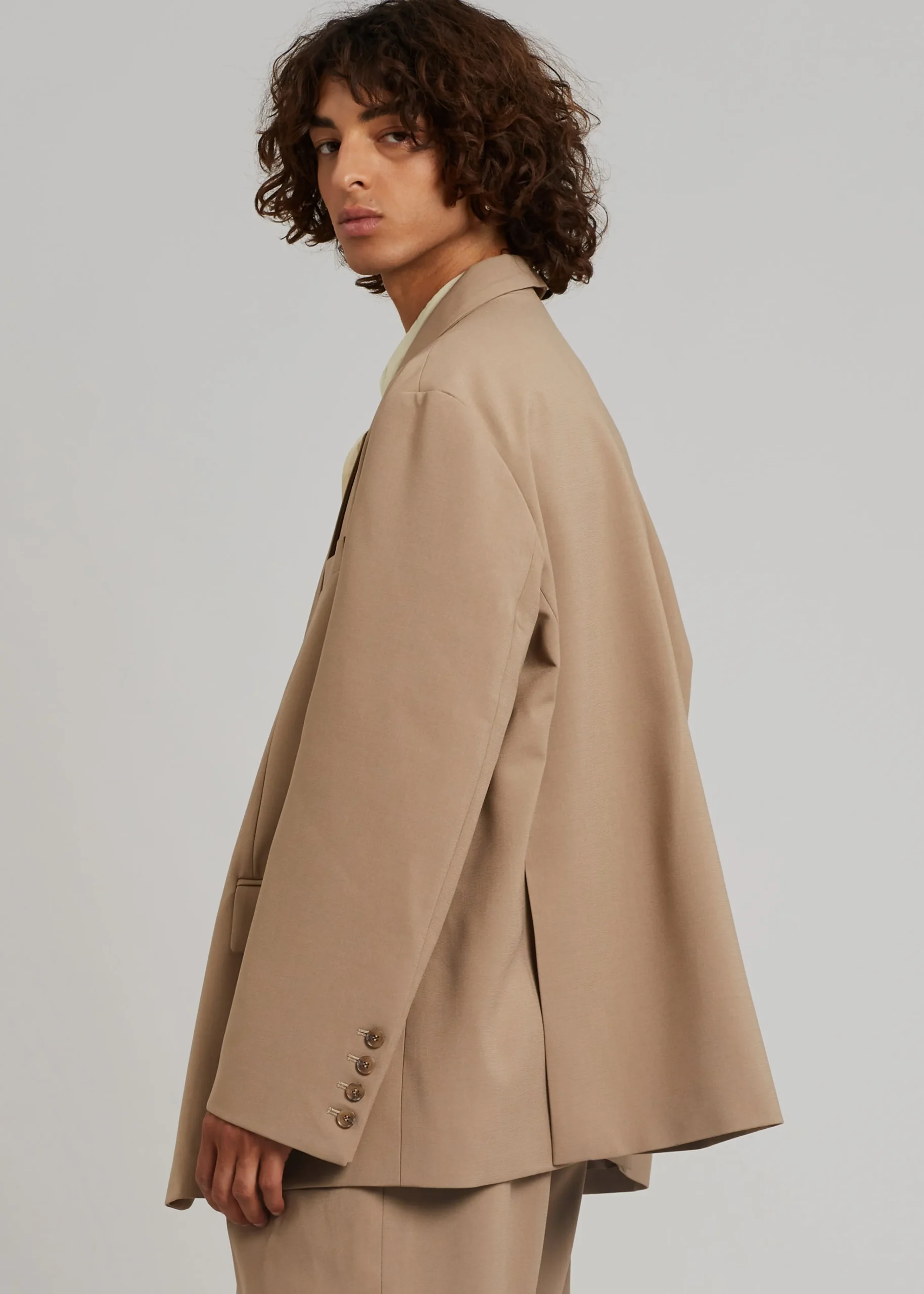 The Frankie Shop Beo Blazer Latte Discount
