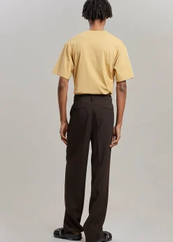 The Frankie Shop Beo Suit Pants Dark Espresso Outlet