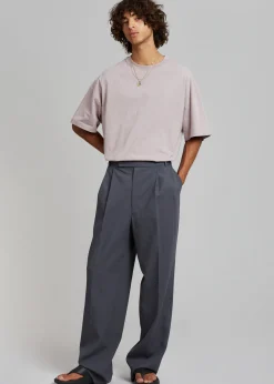 The Frankie Shop Beo Suit Pants Charcoal Online