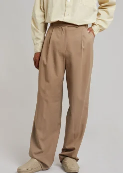 The Frankie Shop Beo Suit Pants Latte Clearance