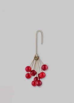 The Frankie Shop Bevza 'Chervona Kalyna' Mono Earring Red Online