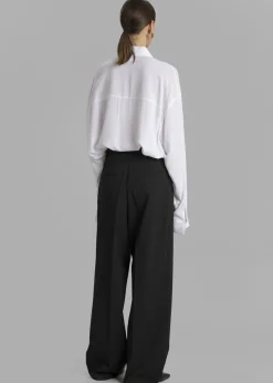 The Frankie Shop Bram Pants Charcoal