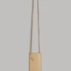 The Frankie Shop By Malene Birger Aya Leather Phone Pouch Sand Sale