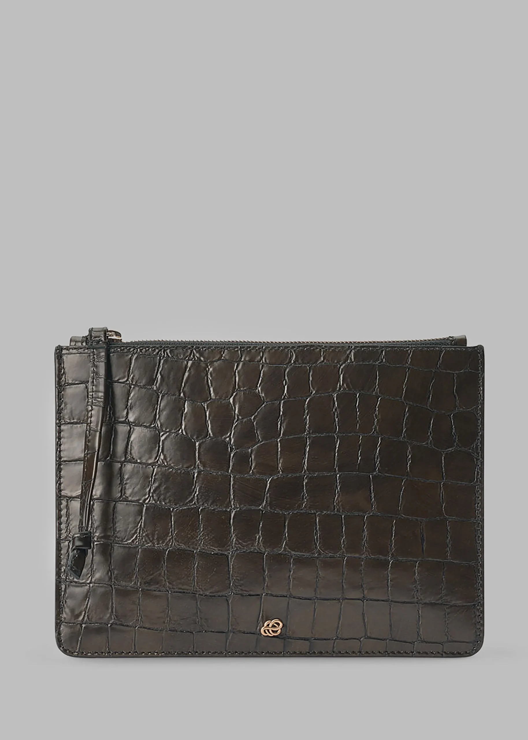 The Frankie Shop By Malene Birger Aya Leather Purse Dusty Brown Online