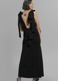 The Frankie Shop By Malene Birger Meira Dress Black New