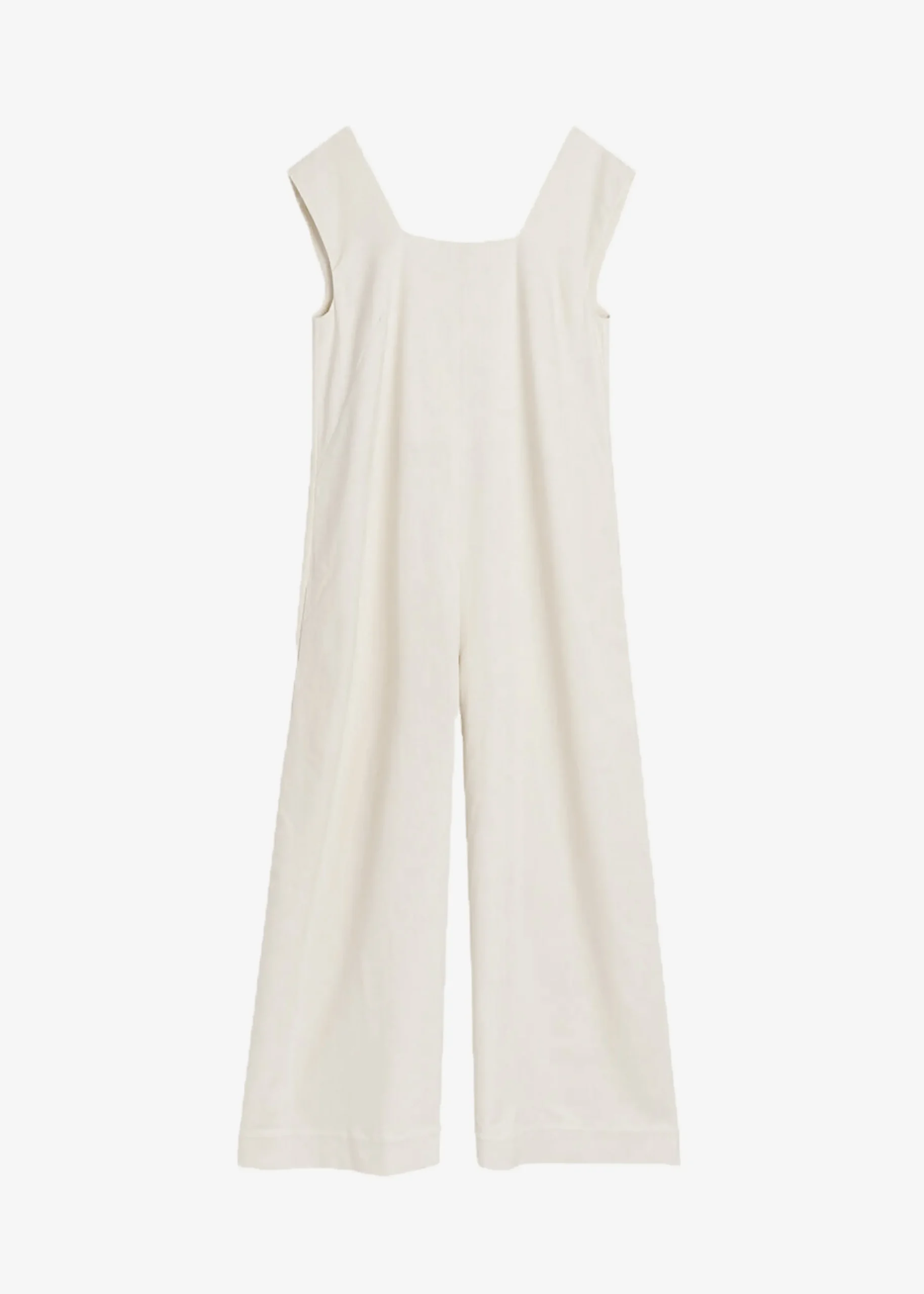 The Frankie Shop By Malene Birger Ritta Jumpsuit Vanilla Cream Clearance