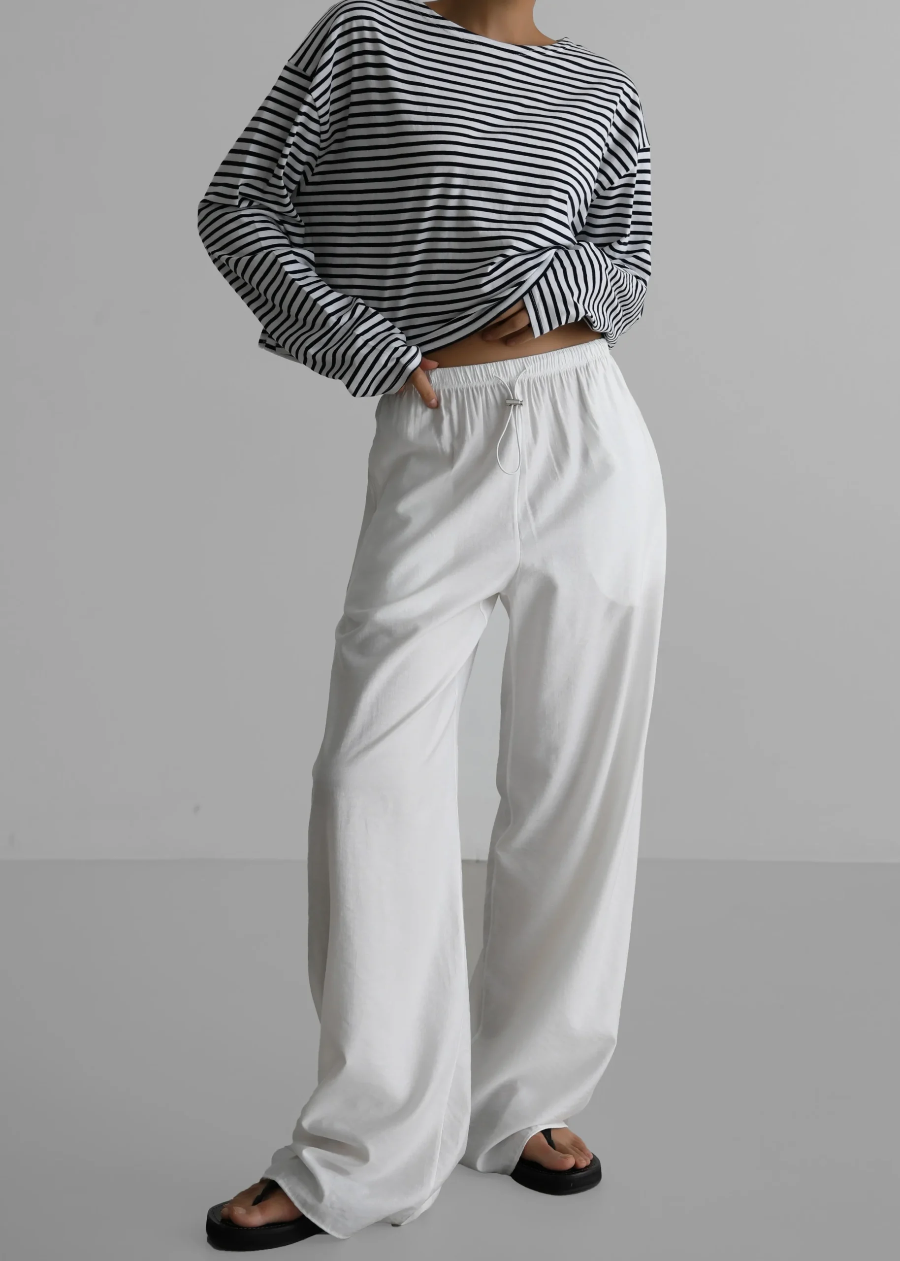 The Frankie Shop Callie Pants White Clearance