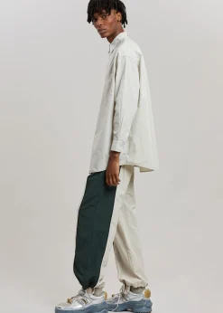 The Frankie Shop Chadwick Shirt Light Grey New