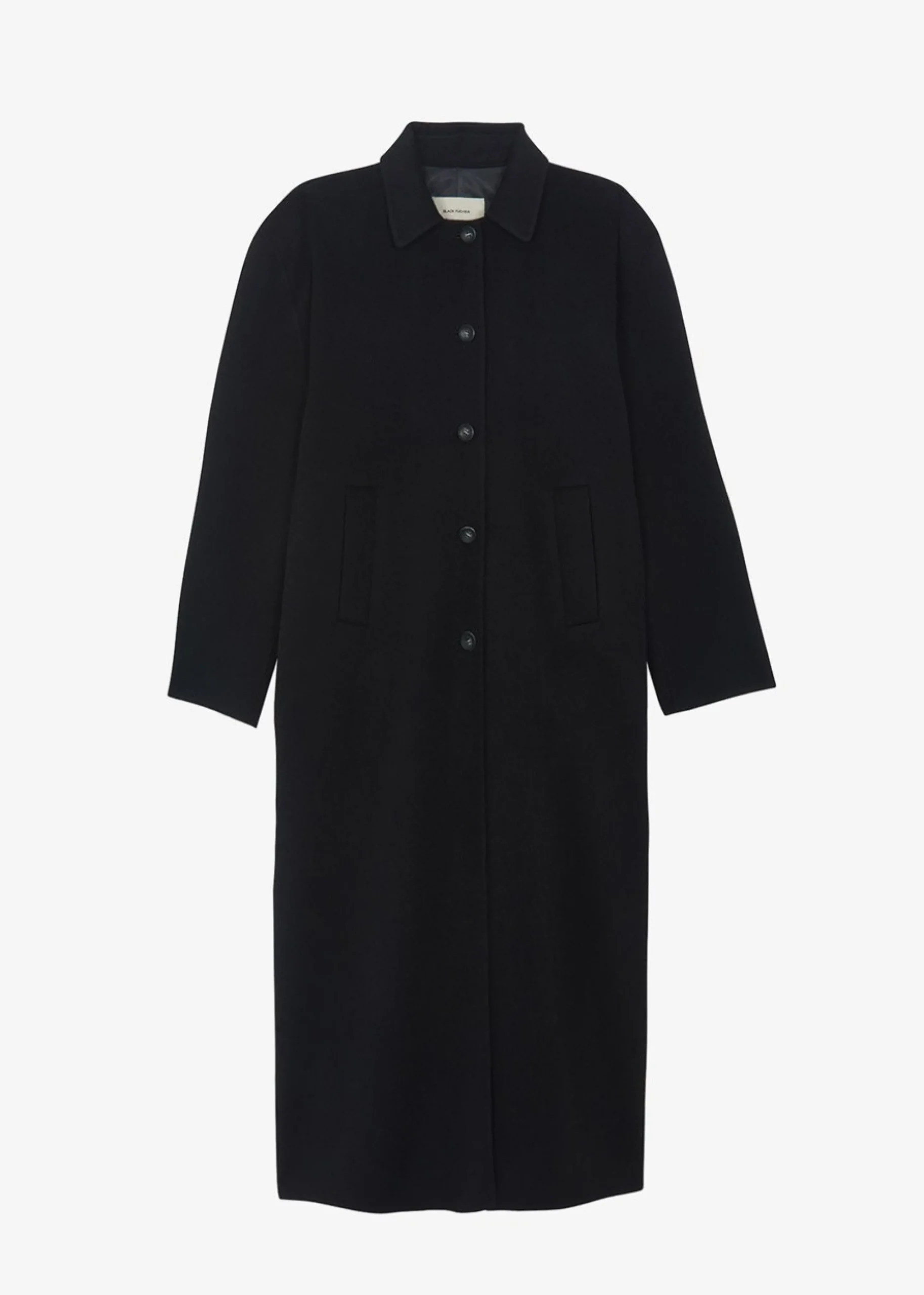 The Frankie Shop Clara Box Sleeve Coat Black Outlet