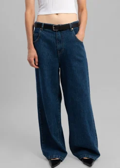 The Frankie Shop Clemmie Jeans Dark Indigo
