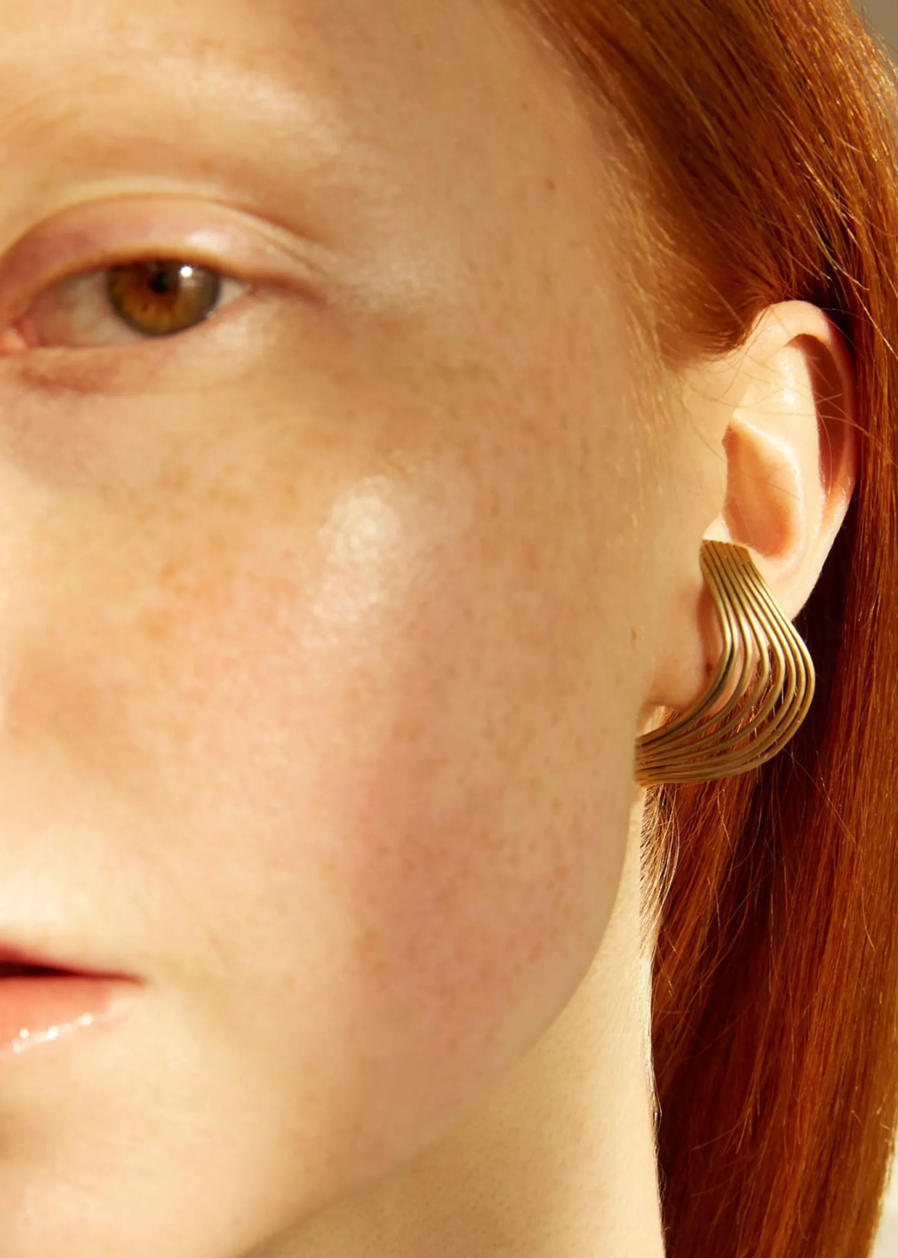 The Frankie Shop Completedworks Leaving An Art Lovers' Movie Club Earrings Gold Discount