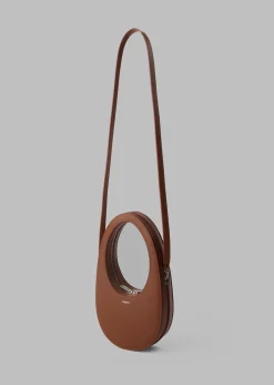 The Frankie Shop Coperni Crossbody Mini Swipe Bag Camel Online
