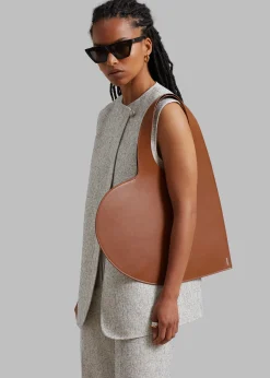 The Frankie Shop Coperni Heart Tote Bag Camel Outlet