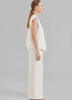 The Frankie Shop Delphi Vest Cream Discount