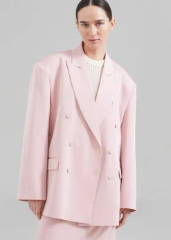 The Frankie Shop Demi Blazer Pink Clearance