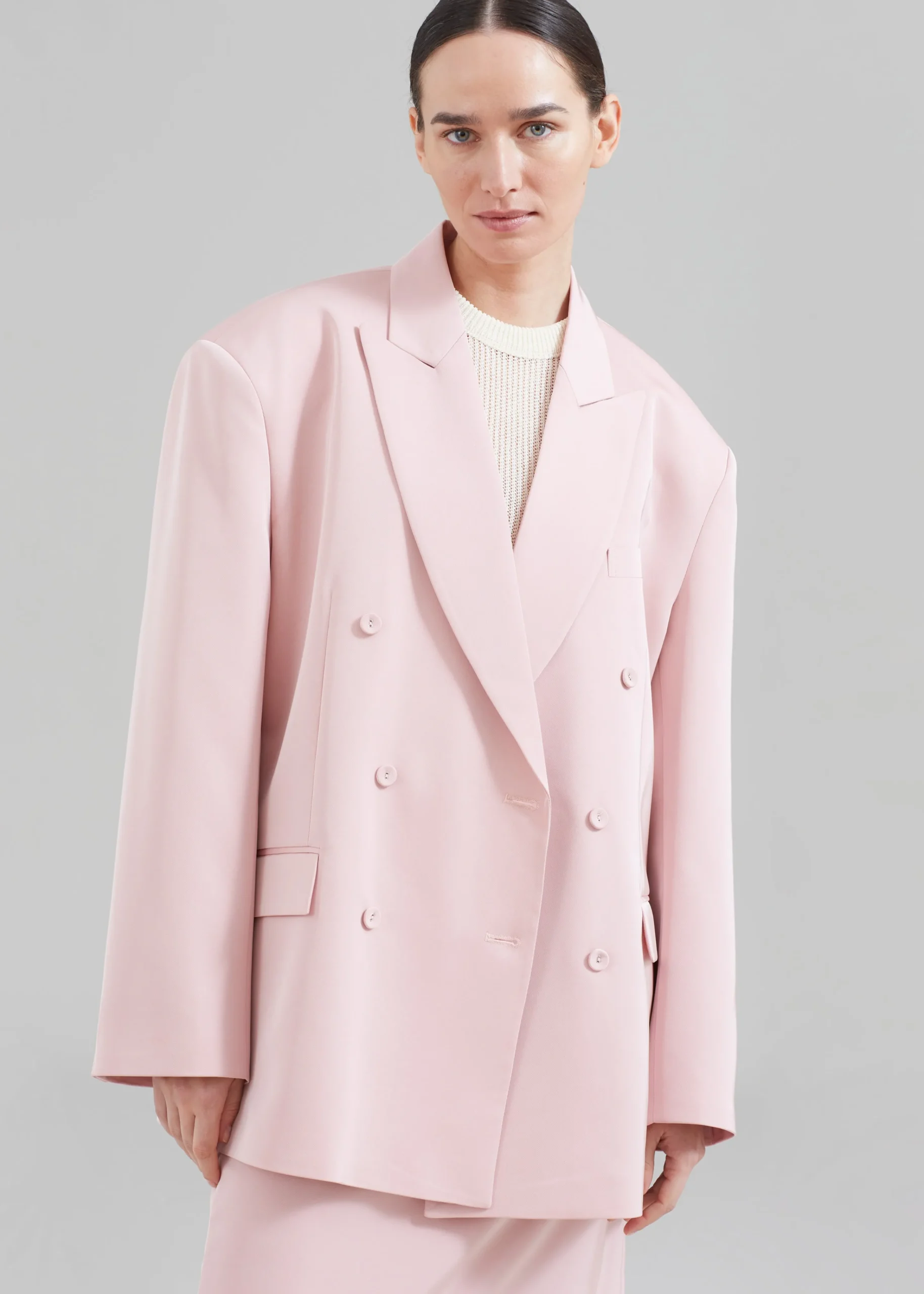 The Frankie Shop Demi Blazer Pink Clearance