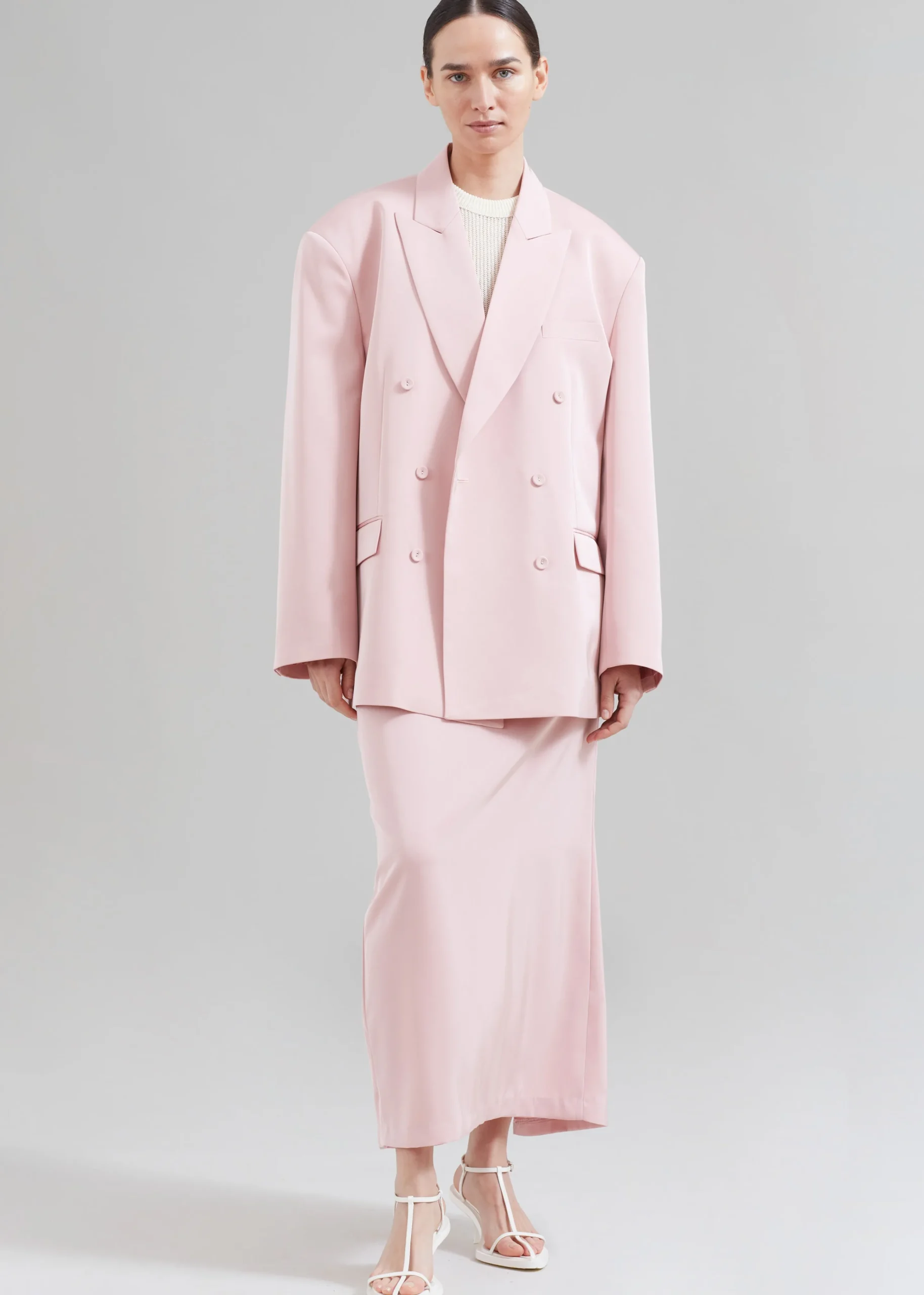 The Frankie Shop Demi Blazer Pink Clearance