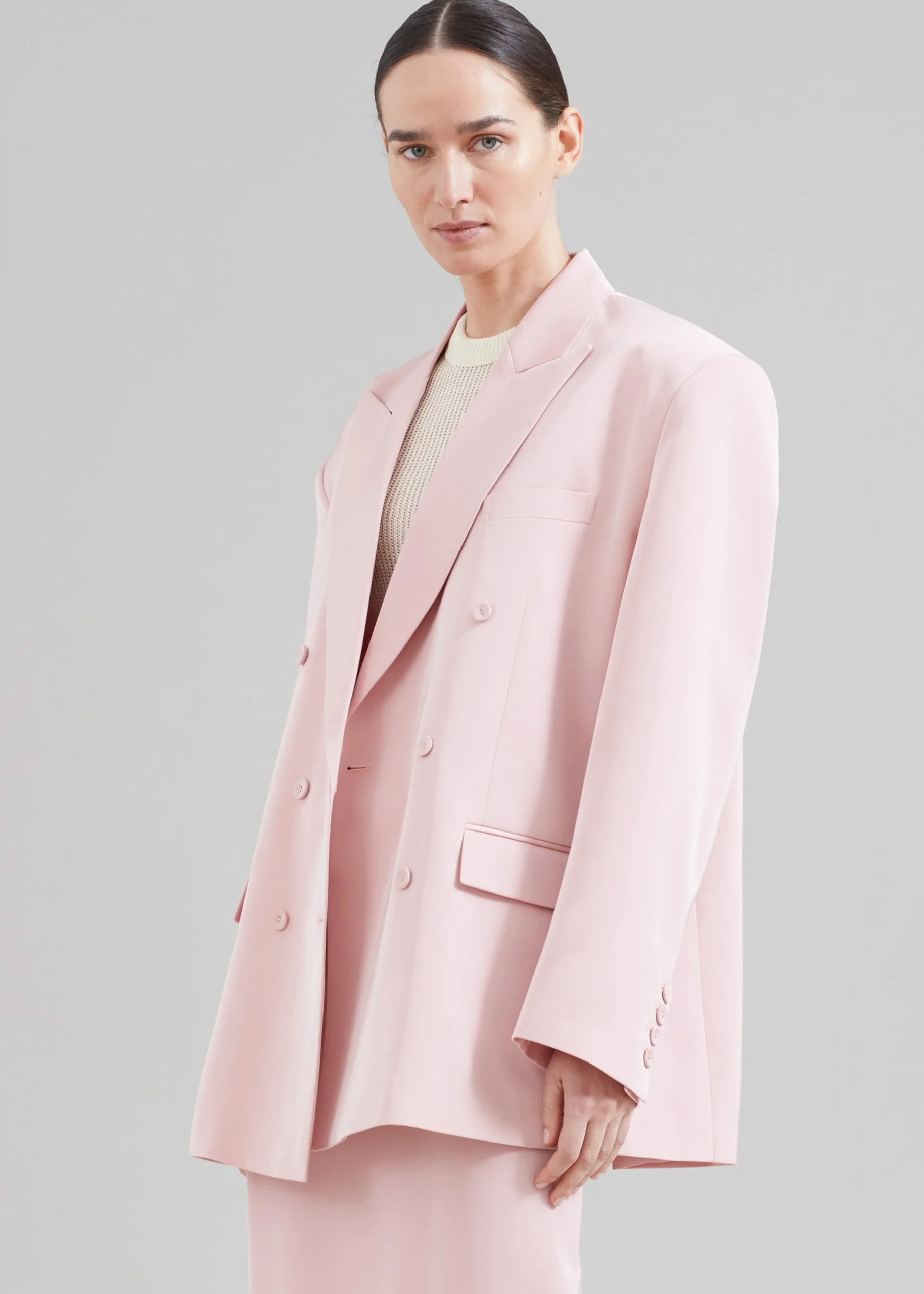 The Frankie Shop Demi Blazer Pink Clearance