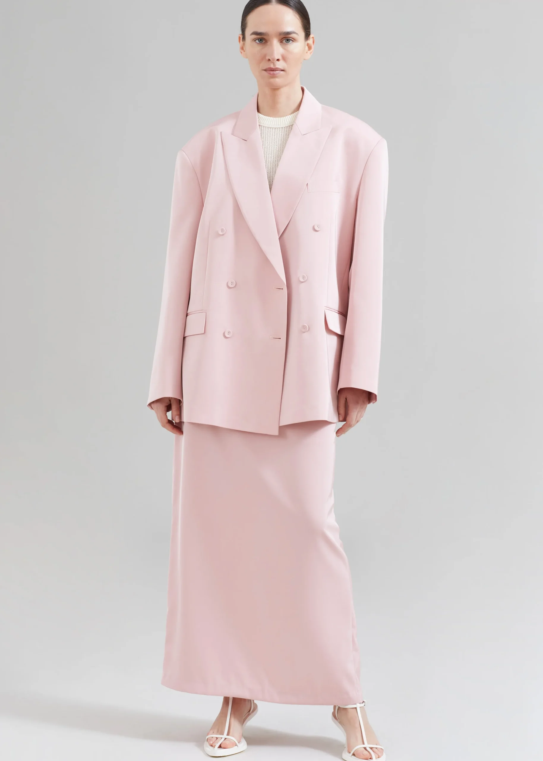 The Frankie Shop Demi Blazer Pink Clearance