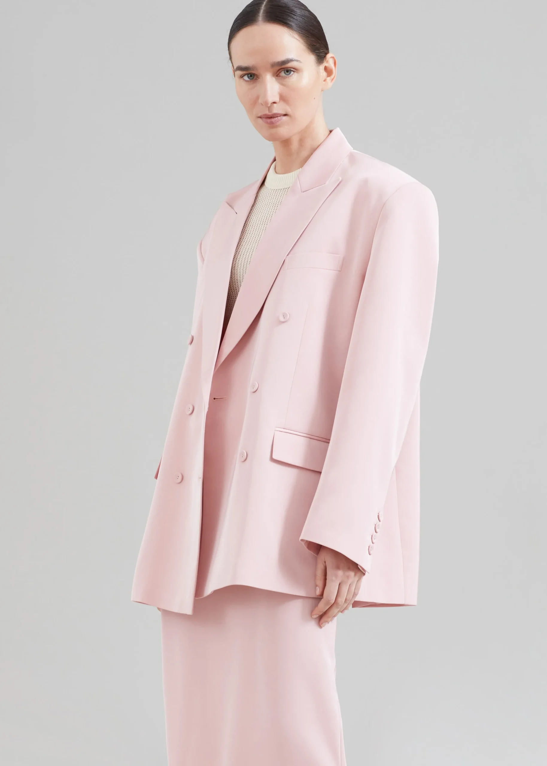 The Frankie Shop Demi Blazer Pink Clearance