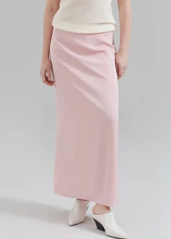 The Frankie Shop Demi Pencil Skirt Pink Discount