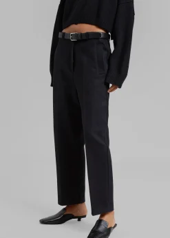 The Frankie Shop Dira Trousers Black